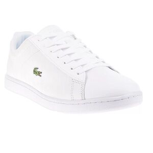 Lacoste Carnaby Evo Womens Shoes Color: White/Green